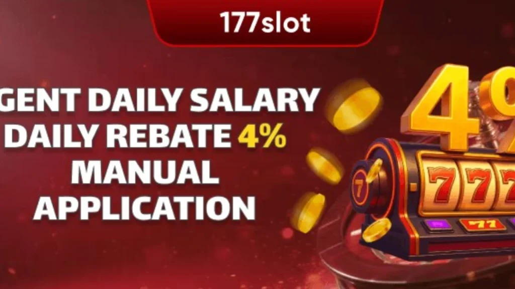 177 SLOT Game mobile app with colorful slot reels.